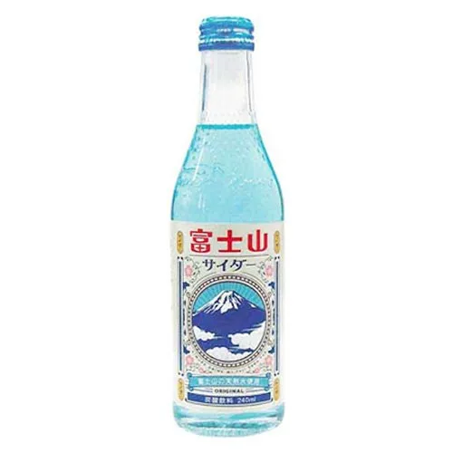 富士山をイメージしたサイダー!