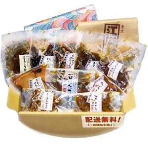築地江戸一本店 売れ筋ベスト10 (佃煮10種)