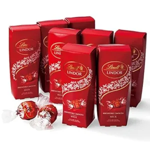 Lindt／リンツ リンドール ミルクミニ 8箱セット