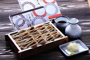 産直 越後屋 小嶋屋 半生へぎ蕎麦 4束つゆ付き