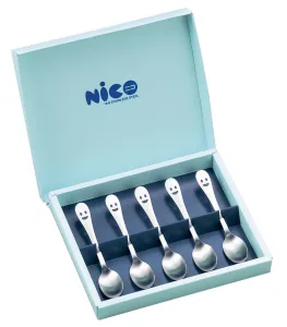WADA CORPORATION／ワダコーポレーション 〈nico〉ニコ コーヒースプーン 5pcs