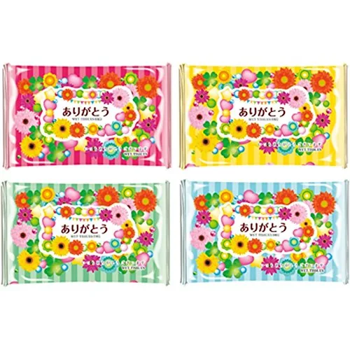 「ありがとう」を色鮮やかなお花で装飾