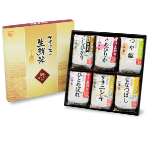 アイリスオーヤマ 生鮮米ギフトボックス食べ比べセット