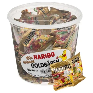 HARIBO／ハリボー ミニゴールドベア バケツ