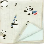 ほんわか絵柄に癒される、可愛いタオル