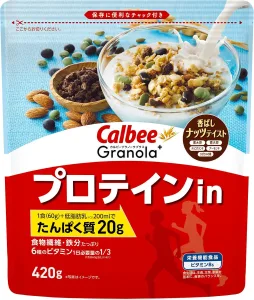 フルグラ グラノーラプラス プロテインin