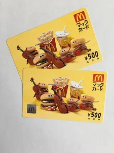 McDonald's／マクドナルド ギフトカード