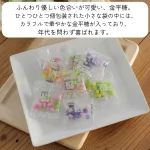 DECO DESEN 金平糖＆アニマルクラッカー（メッセージカード付き・10袋セット）