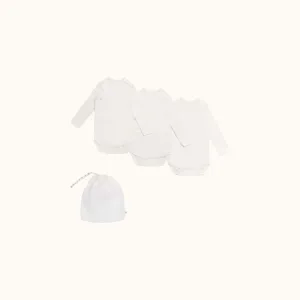 Bonpoint／ボンポワン 長袖ボディ 3枚セット（オーガニック素材）