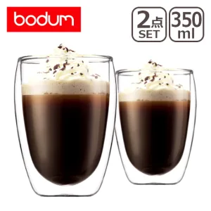 bodum／ボダム パヴィーナ ダブルウォールグラス 350ml （2個セット）