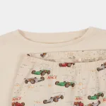 Konges Sløjd／コンゲススロイド GRAND PRIXコレクション くるま柄パジャマ（上下セット）