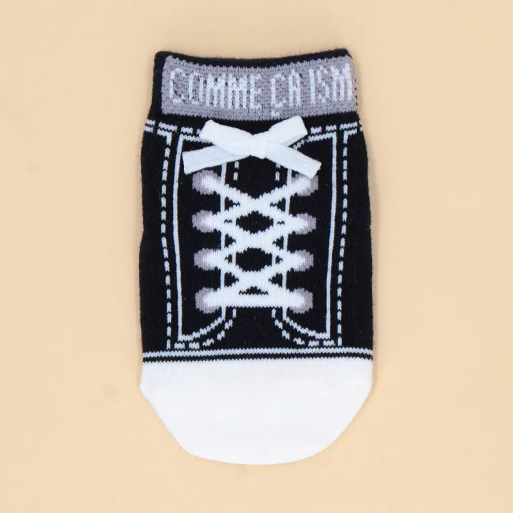 COMME CA ISM/コムサイズム スニーカー柄 ソックス