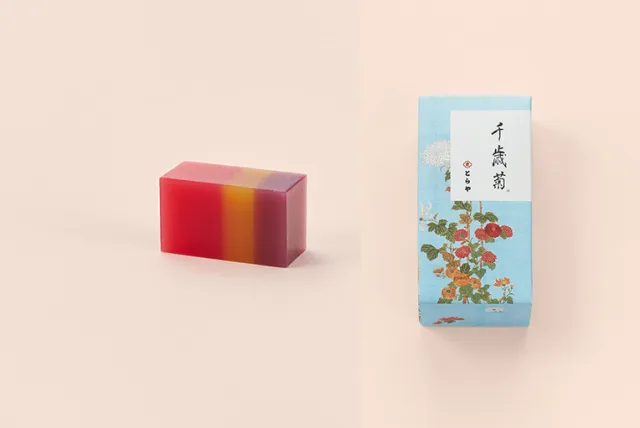 敬老のお祝いにぴったり! 菊をモチーフにしたとらや｢季節の羊羹｣