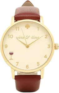Kate spade NEW YORK／ケイト・スペード ニューヨーク KATE SPADE METRO 5OCLK メトロ カクテル レディース腕時計