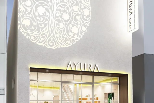 癒やされながらキレイになろう。サロン併設AYURAの旗艦店がオープン!｢AYURA GINZA｣