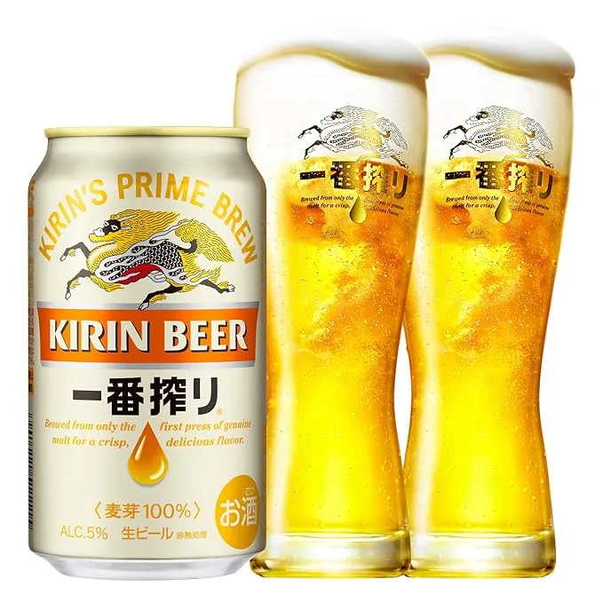 新・キリン一番搾り生ビール 特製グラス2個付き