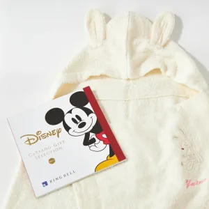 Disney／ディズニー・kontex／コンテックス DIsneyギフトカタログとkontexフード付きバスタオル＆ハンカチセット