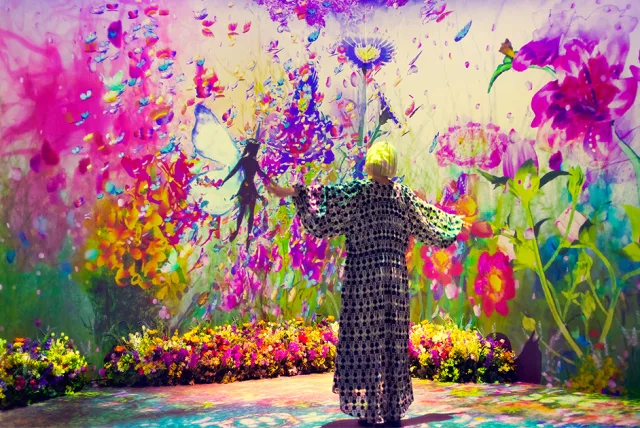 デジタルアートで五感に響くお花見を！フラワーズバイネイキッド 2020 ー桜ー