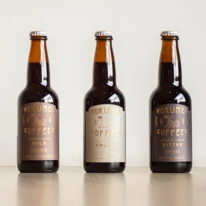 ROKUMEI COFFEE／ロクメイコーヒー 父の日 2020ギフト 330ml 3種 飲み比べ クラフト アイスコーヒー