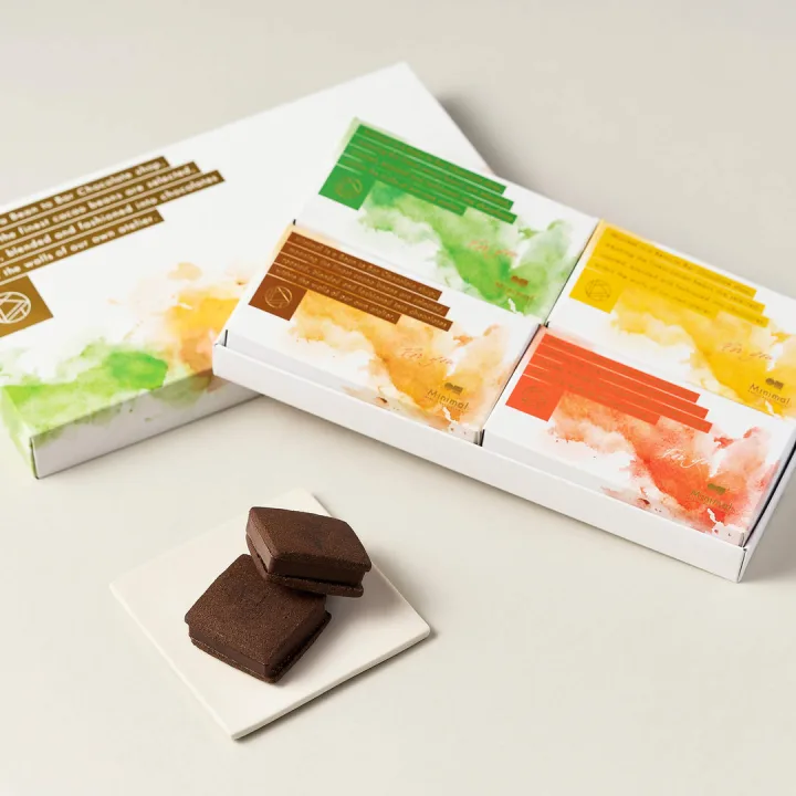 Minimal チョコレートサンドクッキー 4種（8粒入）