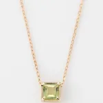 FACET PENDANT(PERIDOT)