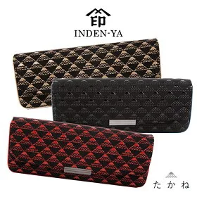 印傳屋 印伝 メガネケース
