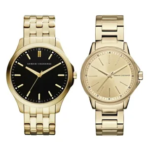 A|X Armani Exchange／A|Xアルマーニ エクスチェンジ ゴールド ブレスレット AX2145/AX4346