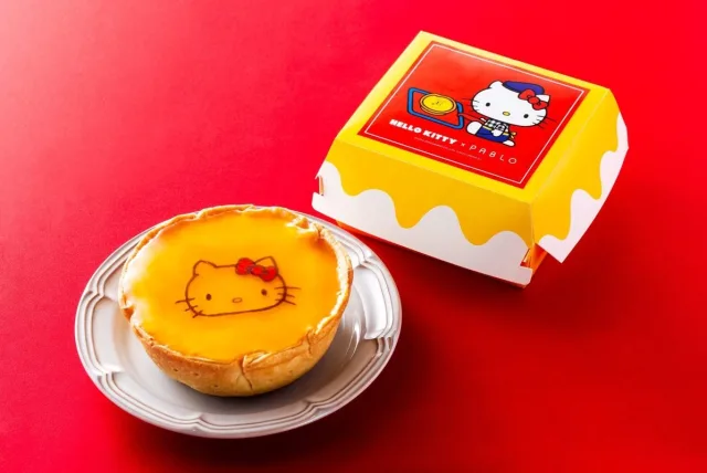 お待たせしました！可愛くてたまらない ｢ハローキティのパブロチーズタルト｣