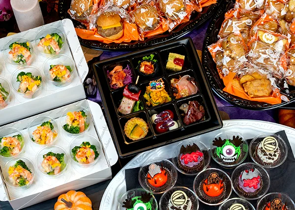 個包装なのが嬉しい!マンチーズケータリング 「ハロウィンパーティーセット」