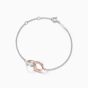 TIFFANY＆Co.／ティファニー ダブル インターロッキング ブレスレット