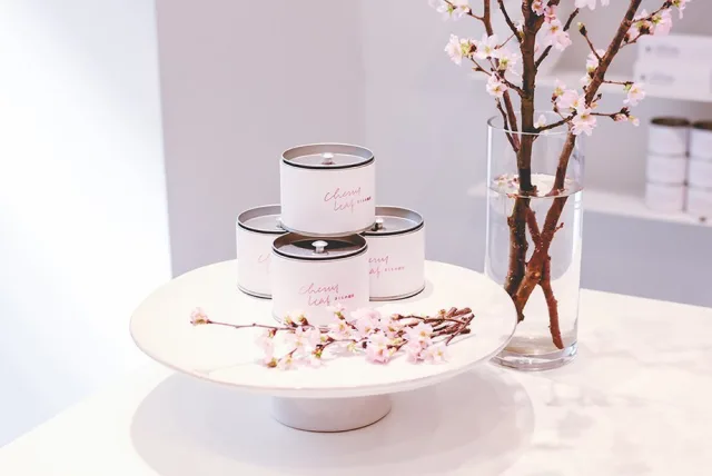 桜餅の美味しそうな匂い！ 煎茶堂東京｢さくらの煎茶｣