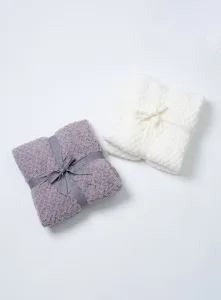 BAREFOOT DREAMS／ベアフット ドリームス HCV1020 Luxe Casa Throw 54*72