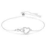 Swarovski Infinity Heart ブレスレット