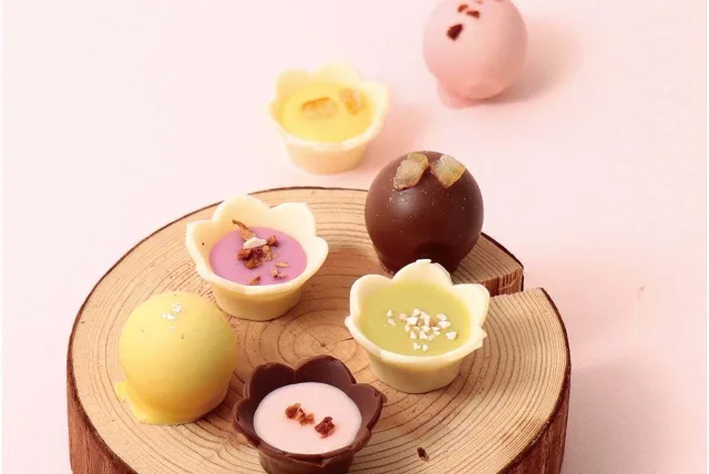 可愛らしいお花のショコラコレクション La Maison SHIROKANE／ラ・メゾン⽩⾦「スプリングコレクション」
