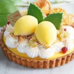 ふわふわメレンゲをのせた瀬戸内レモンタルト