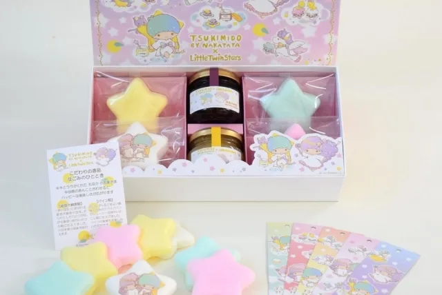 キキ＆ララの手作りもなかで梅雨を楽しく きんつば中田屋｢Nagomi～Little Twin Stars～｣