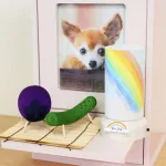コンパクトサイズで飾りやすい