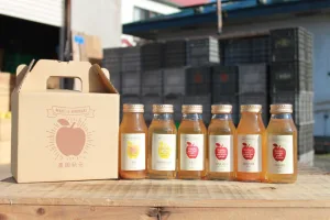 農園秋元 6品種のりんごジュース（180ml）詰め合わせ