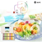 見て食べて楽しむカラフル素麺