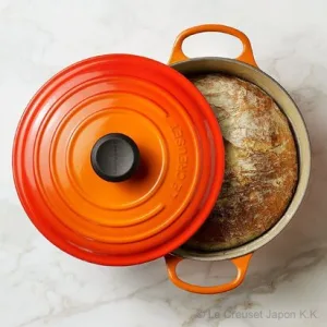 LE CREUSET／ル・クルーゼ シグニチャー ココット・ロンド 20cm オレンジ