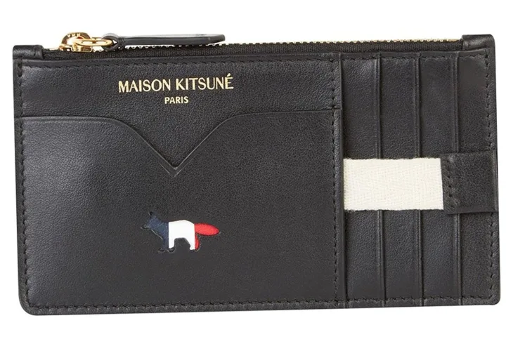 大人の遊び心が満載「TRICOLOR ZIPPED COIN PURSE LEATHER」