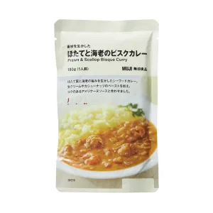 無印 素材を生かした ほたてと海老のビスクカレー