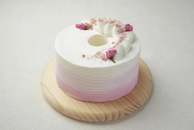 ため息が出るような美しさ！ 桜シフォン This is CHIFFON CAKE. 桜のシフォンケーキ「SAKURA」