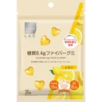 糖質8.4gファイバーグミ レモン 30g