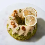 ピスタチオとレモンのクグロフ