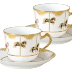 うまくゆく 回転木馬 コーヒーカップ&ソーサーペアセット