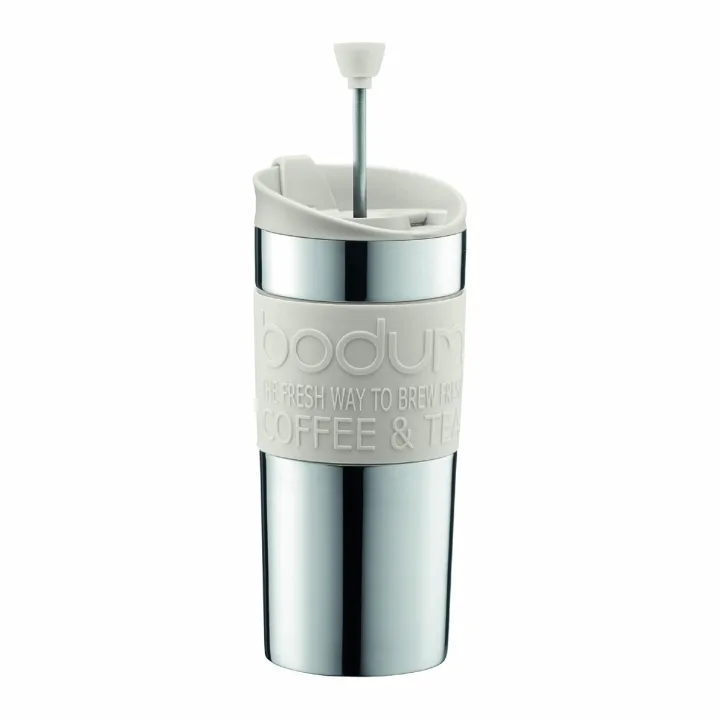 外出先でも美味しい淹れたてドリップコーヒーを「BODUM TRABEL PRESS SET」