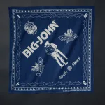 BIGJOHN INDIGO BANDANA