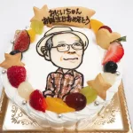 似顔絵ケーキ