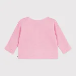 Petit Bateau／プチバトー ガーター編みニットカーディガン